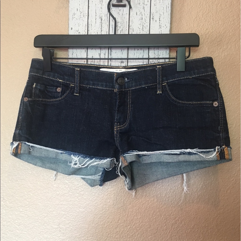 Abercrombie & Fitch Cut Off Jean Shorts